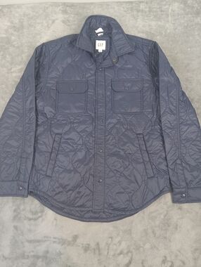 GAP Men's Quilted Navy Men’s Jacket Size Medium NWT